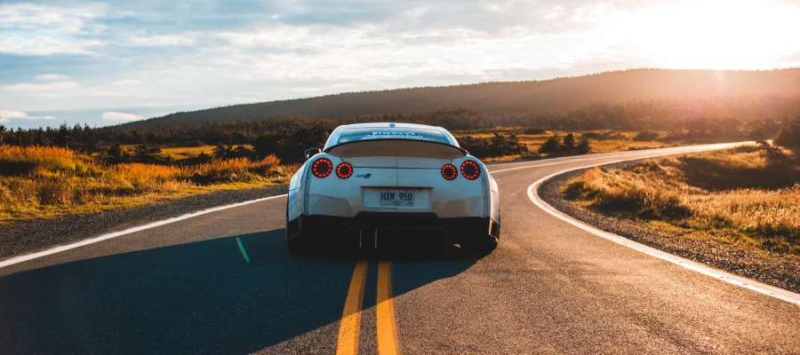 Car with Clear Bra Protection Film